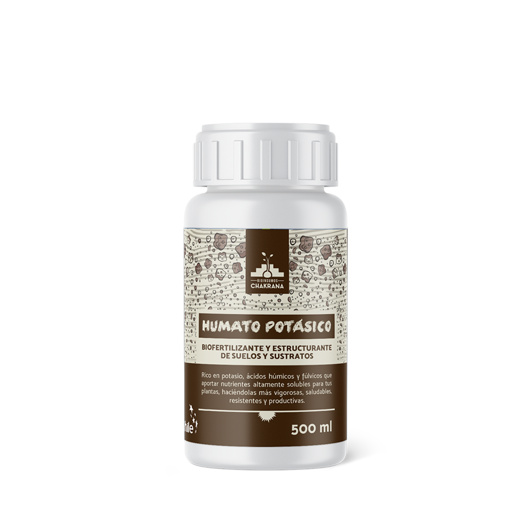 Humato Potasico 500ml Bioinsumos Chakrana