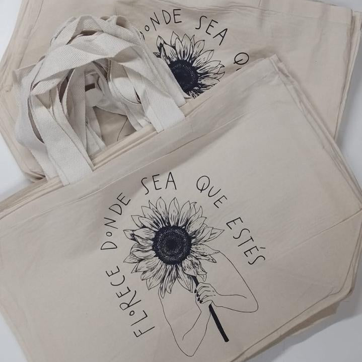 Bolsa de Algodón Florece